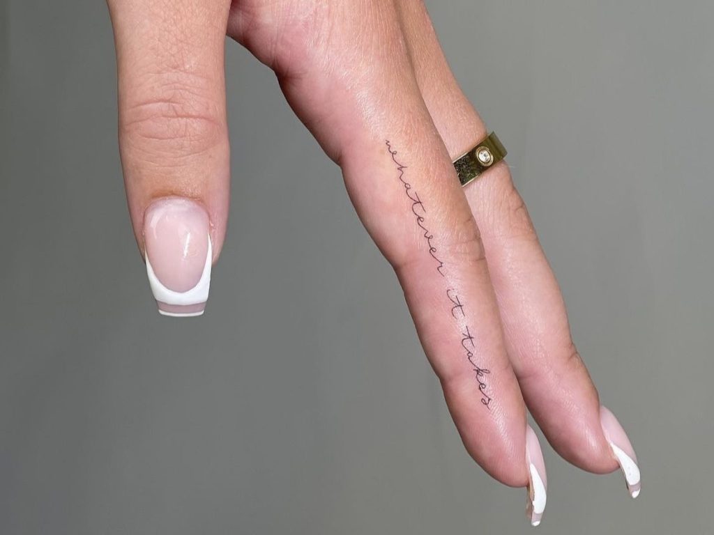 FINELINE TATOVERINGER fingertatoveringer